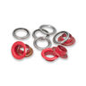 Eyelets with washers [20 pieces | Ø 11 mm] | Prym – red/metallic silver,  thumbnail number 2