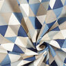 Half Panama Decor Fabric Triangles – blue,  thumbnail number 3