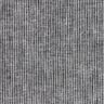 Linen Cotton Blend Narrow Stripes – black/white,  thumbnail number 1