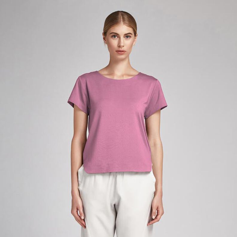 Cotton Poplin Plain – pastel violet,  image number 6