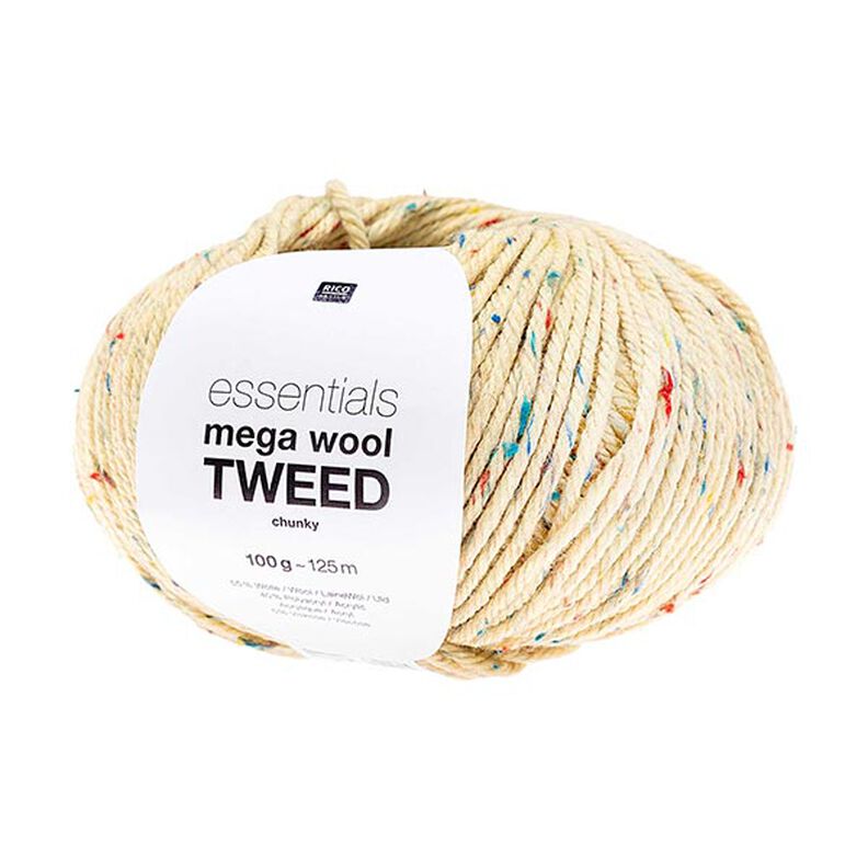 Essentials Mega Wool Tweed Chunky| Rico Design – offwhite,  image number 1