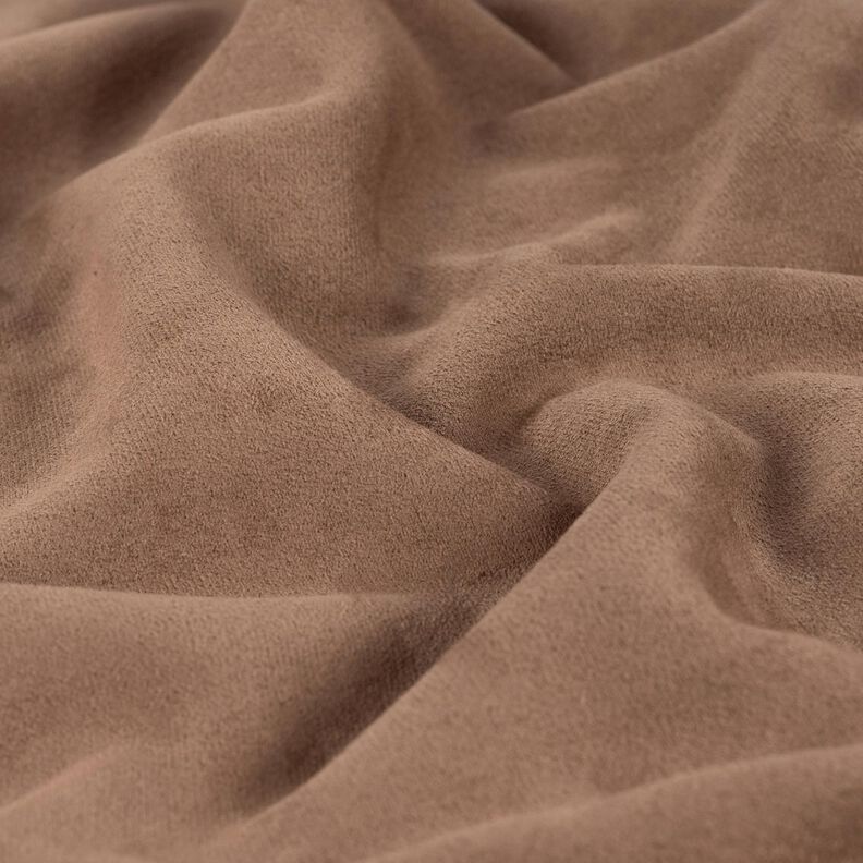 Velour with Sherpa Fur backing – medium brown, image number 3