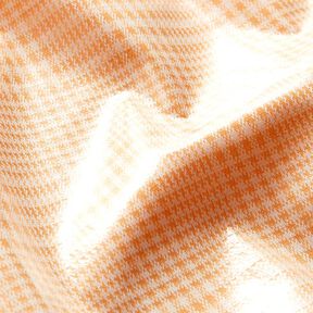 Prince of Wales check rain jacket fabric – sunglow, 