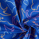 Cotton Poplin Dino contours – royal blue,  thumbnail number 3