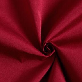Outdoor Fabric Canvas Plain &ndash; dark red, 