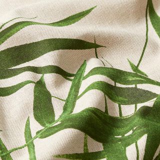 Leaves Linen Look Half Panama – natural, 