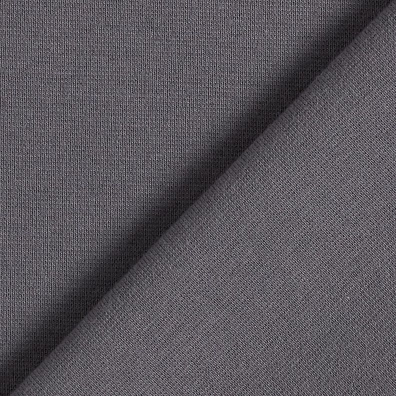 GOTS Cotton Ribbing | Tula – dark grey,  image number 3