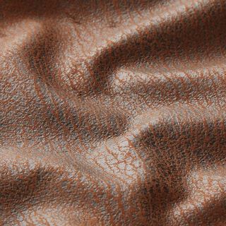 Upholstery Fabric Imitation Leather Pamero – medium brown, 