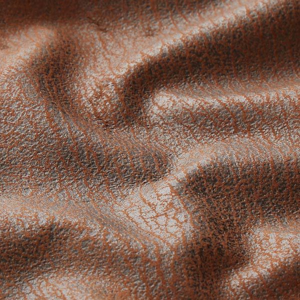 Upholstery Fabric Imitation Leather Pamero – medium brown,  image number 2
