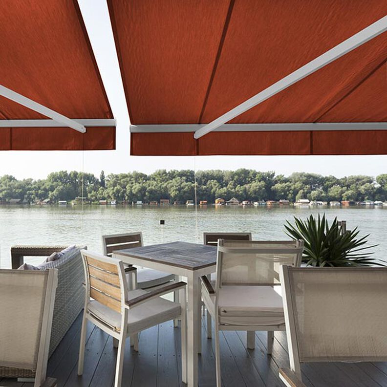 Outdoor Fabric Acrisol Liso – terracotta,  image number 4