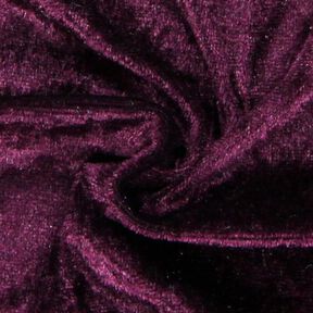 Panne velvet – aubergine, 