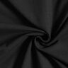 Plain Medium Cotton Jersey &ndash; black | Remnant 50cm,  thumbnail number 1