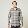 Cotton Flannel checked – grey/white,  thumbnail number 6