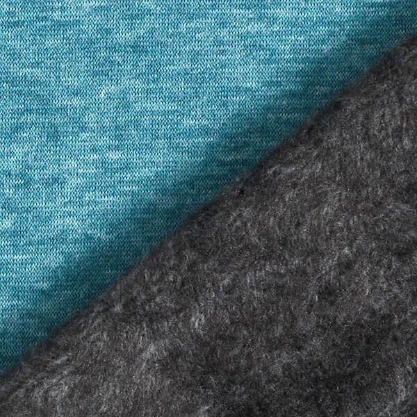 Alpine Fleece Mottled – ocean blue,  image number 4