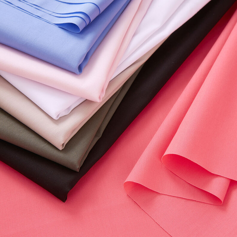 Stretch Poplin Plain – pink,  image number 4