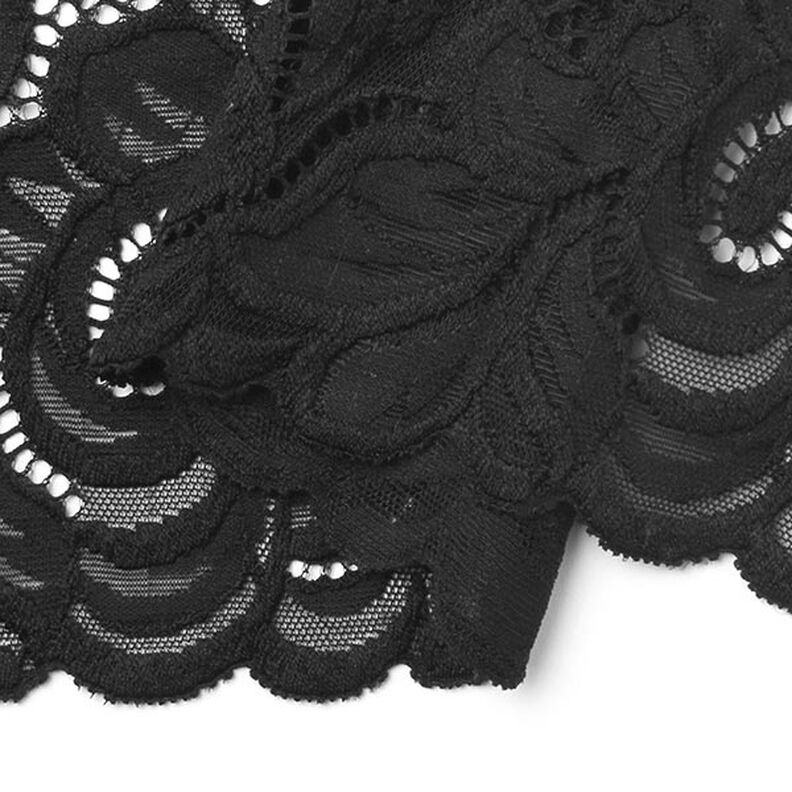 Stretch Lace Aphrodite [165 mm] - black,  image number 2