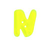 Letter Button Neon – N,  thumbnail number 1