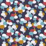 Cotton Jersey polka dot trees – midnight blue,  thumbnail number 1