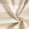 Decor Fabric Panama broad stripes &ndash; taupe/light beige,  thumbnail number 3