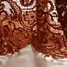 Bouclé lace flowers – copper,  thumbnail number 5