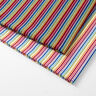 Cotton Jersey Rainbow Stripes – white/colour mix,  thumbnail number 5