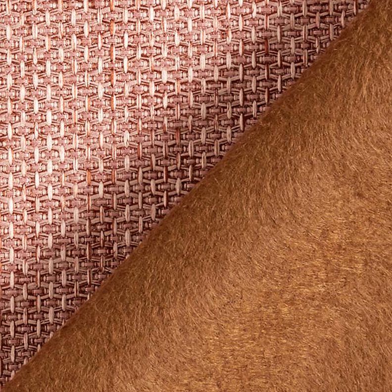 Upholstery Fabric Honeycomb texture – dusky pink,  image number 3