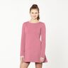 Plain Nicky Velour – dusky pink,  thumbnail number 4