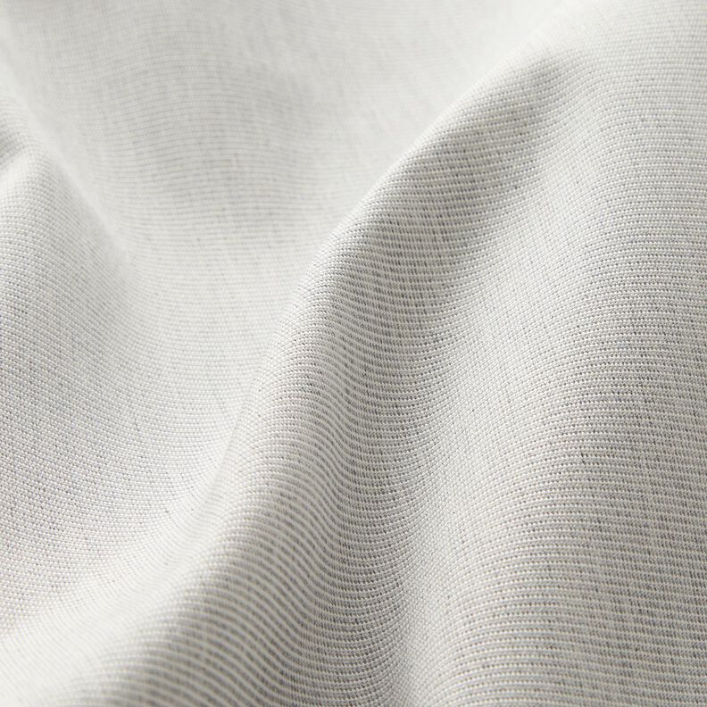 Outdoor Fabric Canvas Fine Texture – misty grey,  image number 2