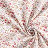 Millefleur viscose fabric – white,  thumbnail number 3