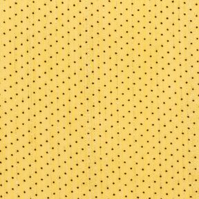 Glitter stripes and dots chiffon – lemon yellow, 