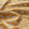 Cotton Jersey little rainbows – mustard,  thumbnail number 2