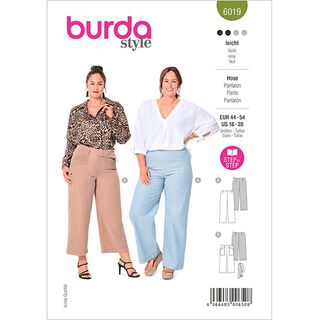Trousers,Burda 6019 | 44 - 54, 