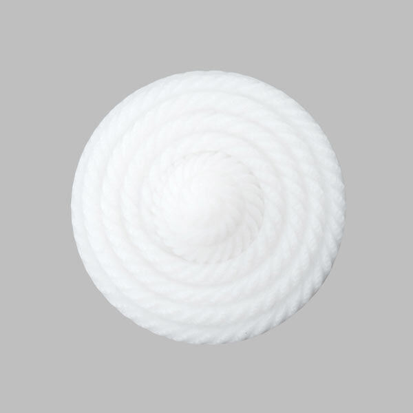 Glandorf Plastic Button – white,  image number 1
