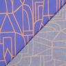 Cotton voile Town | Nerida Hansen – blue lilac/peach orange,  thumbnail number 4
