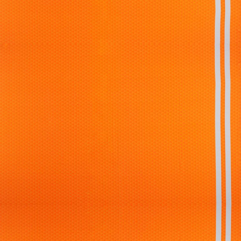 French Terry Border fabric construction worker outfit – light orange/silver grey, image number 5