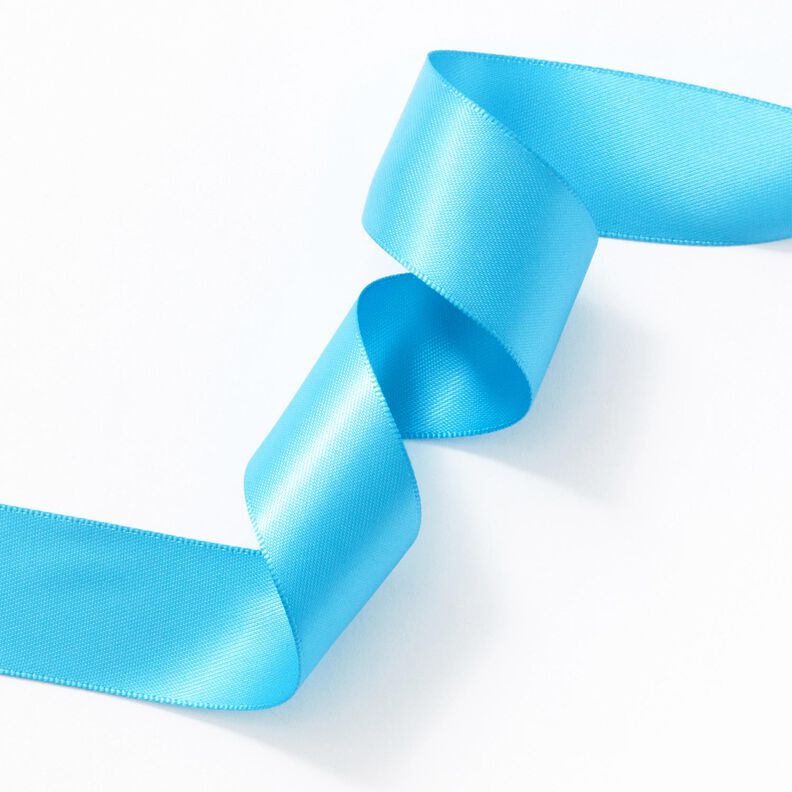 Satin Ribbon [25 mm] – light blue,  image number 3