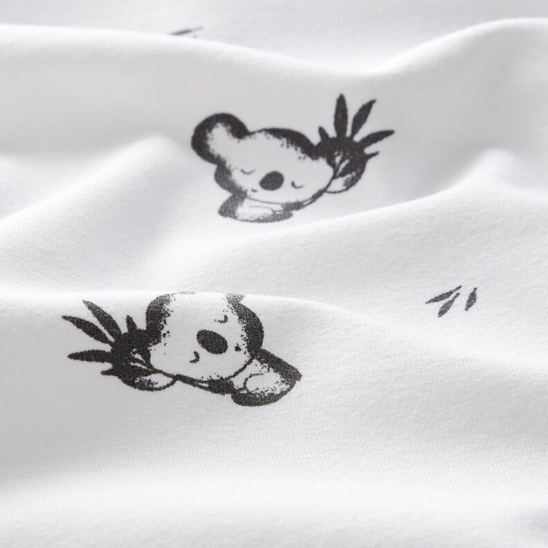 Cotton Jersey little koala – ivory,  image number 2