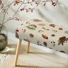 Decor Fabric Tapestry Fabric Autumn Animals – light beige/brown,  thumbnail number 5