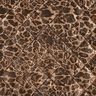 Quilted Fabric Diamonds and Leopard print – mocca/dark brown,  thumbnail number 1