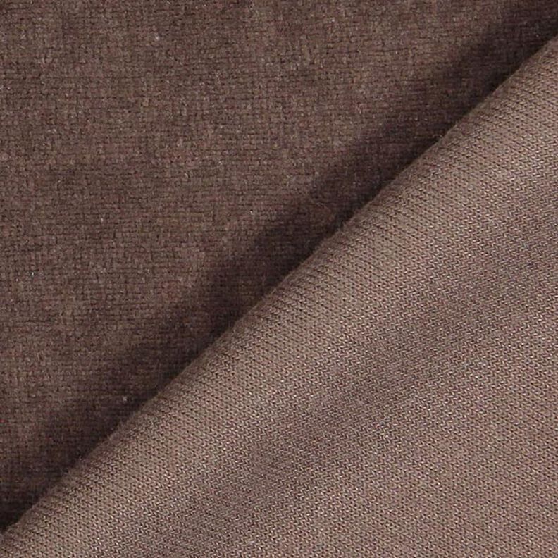 Plain Nicky Velour – dark brown,  image number 3