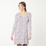 Ribbed Jersey delicate wildflowers digital print – pastel mauve/red lilac,  thumbnail number 5