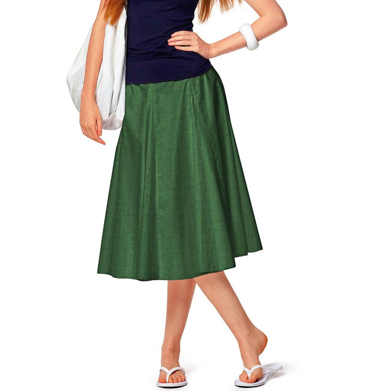 Lightweight linen blend pre-washed – fir green, image number 7
