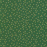 Cotton Poplin Fine Dots – green/gold,  thumbnail number 1
