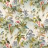 Decor Fabric Half Panama exotic jungle – natural/dark pine,  thumbnail number 1