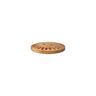 2-Hole Wooden Button – beige,  thumbnail number 2