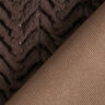 Herringbone Faux Fur – medium brown,  thumbnail number 4