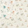 Cotton Jersey maritime whales Digital Print – offwhite,  thumbnail number 5