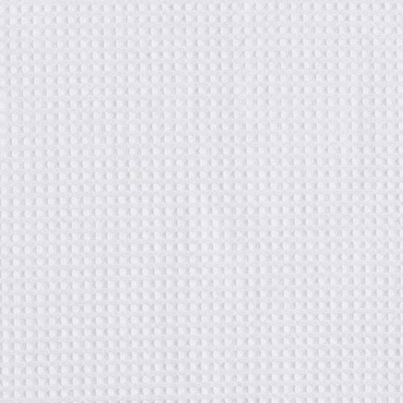 Towelling Fabric/Waffle Piqué Plain – white,  image number 6