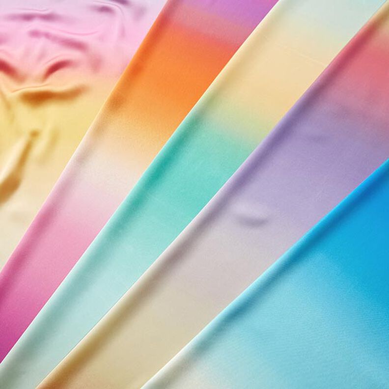 colour gradient satin – peppermint/sunglow,  image number 5