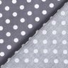 Cotton Poplin Polka dots – slate grey/white,  thumbnail number 4